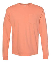 Load image into Gallery viewer, Comfort Colors Adult Heavyweight Long Sleeve Pocket Tee