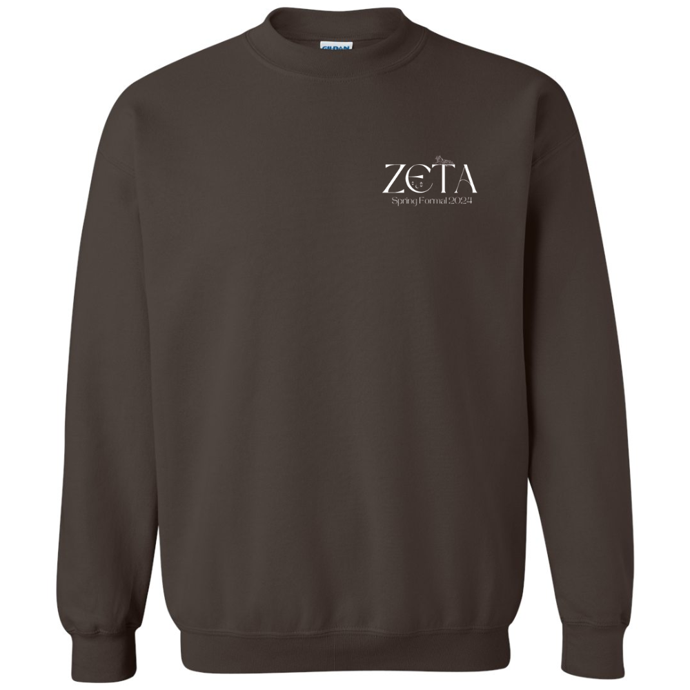 ZTA Spring Formal 2024 Crewneck
