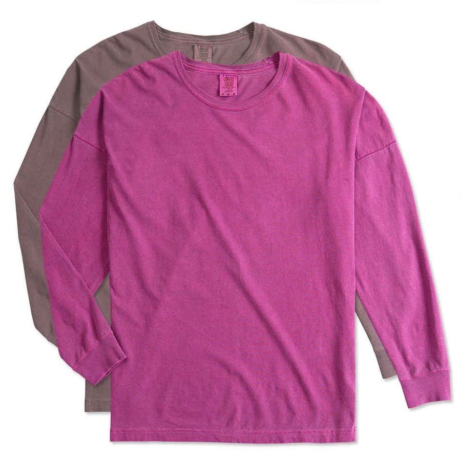 Comfort Colors Women's Oversized Long Sleeve Tee